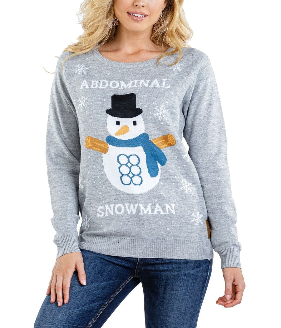 Tipsy elves 2025 snowman sweater