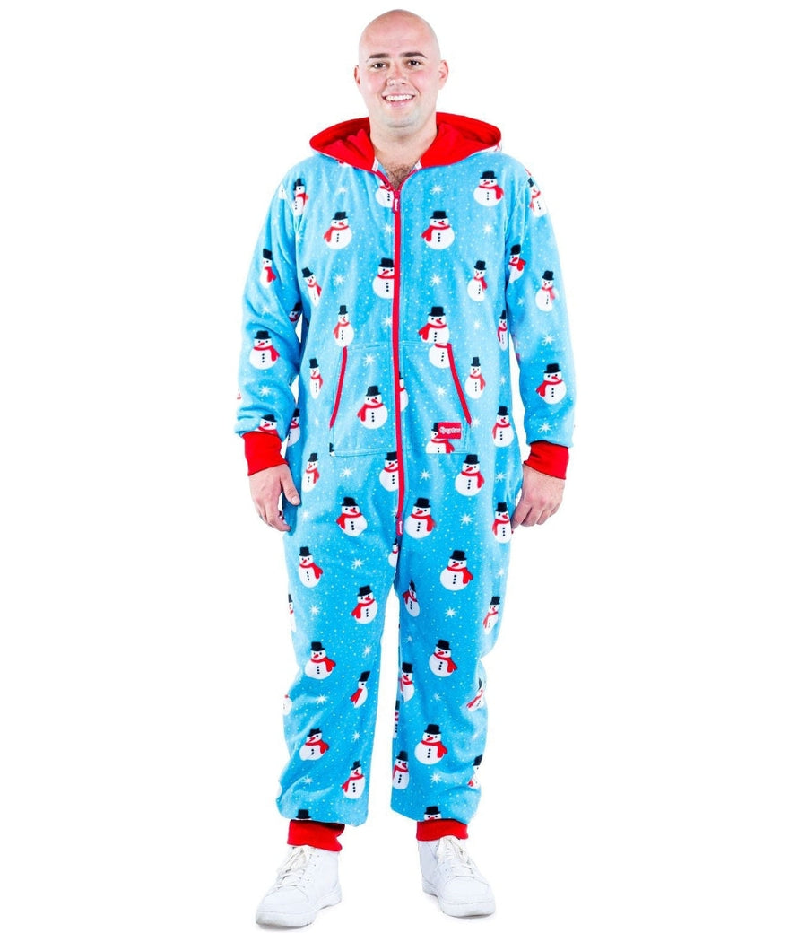 Men s Snowman is an Island Big and Tall Jumpsuit