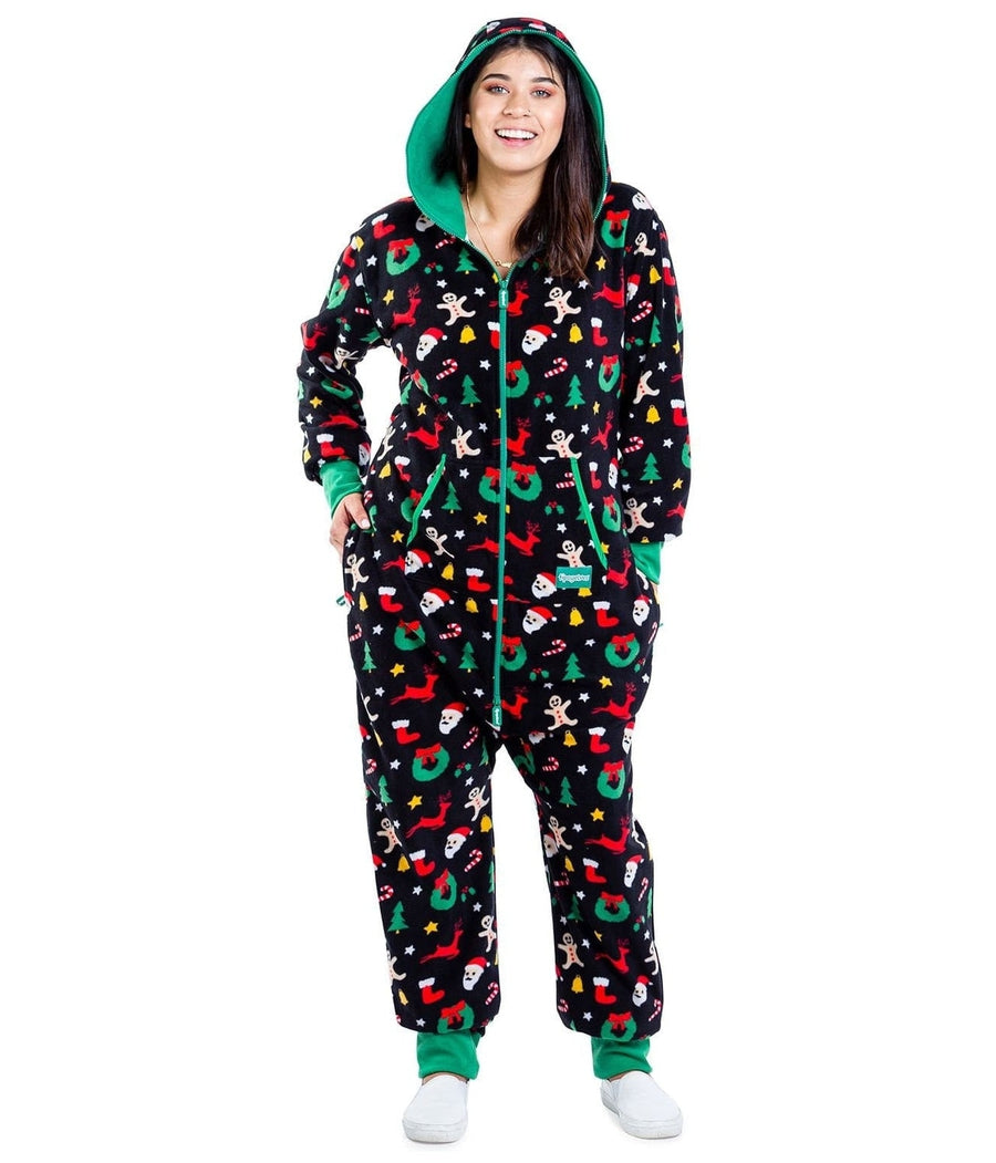 Cookie Cutter Plus Size Jumpsuit Women s Christmas Outfits