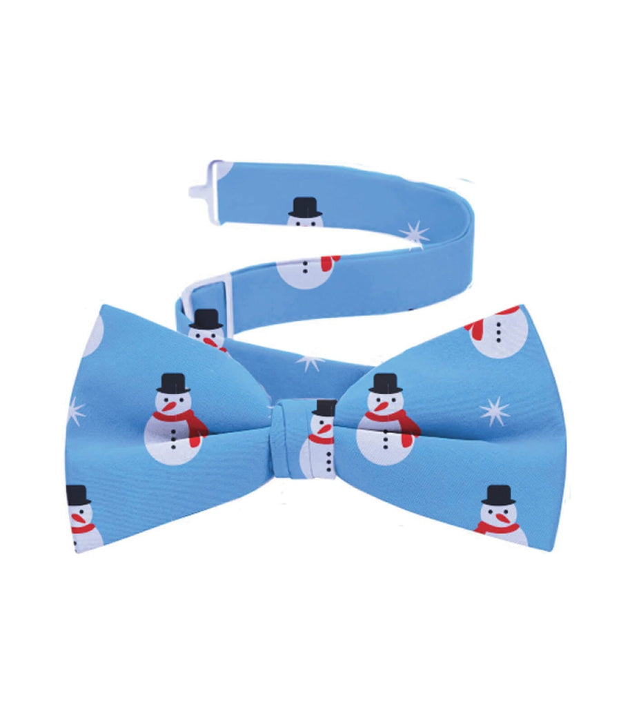 Snowman is an Island Christmas Suit Bow Tie | Tipsy Elves