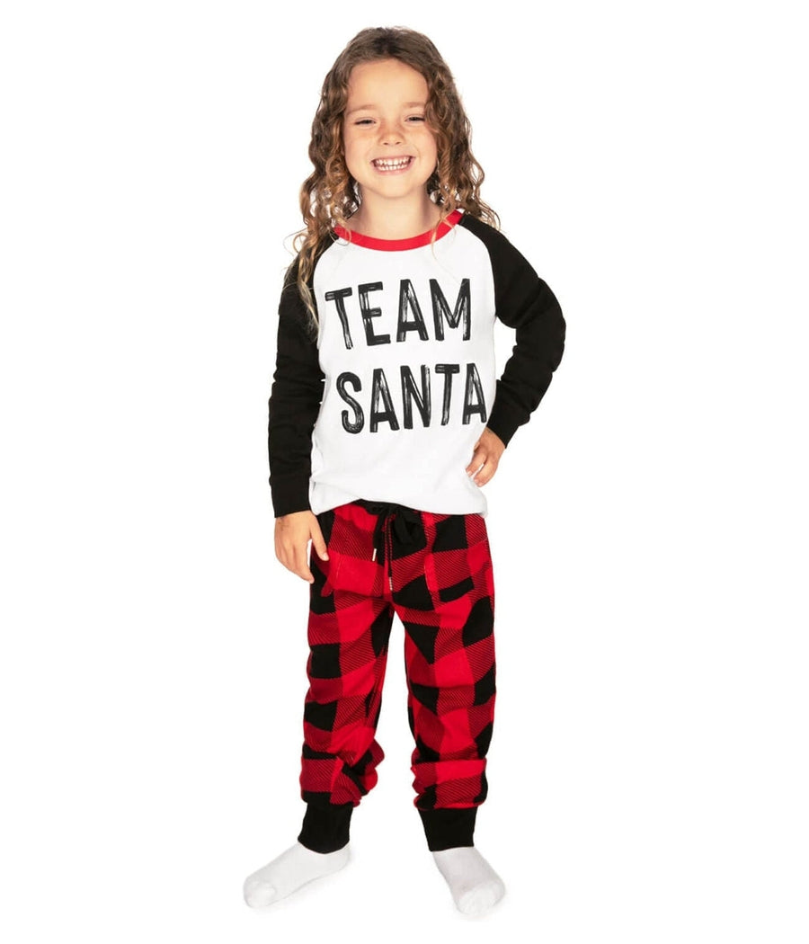 Perfectly Plaid Santa Christmas Leggings Outfit, Ships Fast