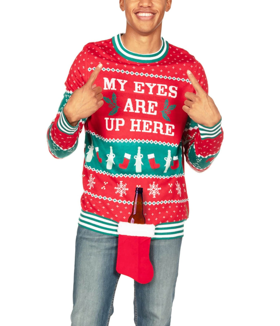 Ugly Christmas Sweater Men Funny Gifts for Him Christmas 