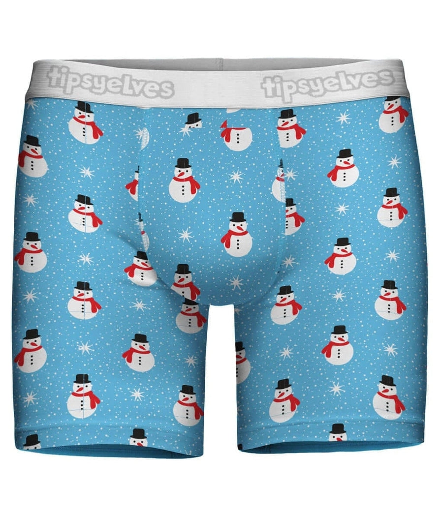 Toast & Jammies Mens Yeti Sasquatch Abominable Snowman Underwear Boxers  Boxer Briefs S Blue at  Men's Clothing store