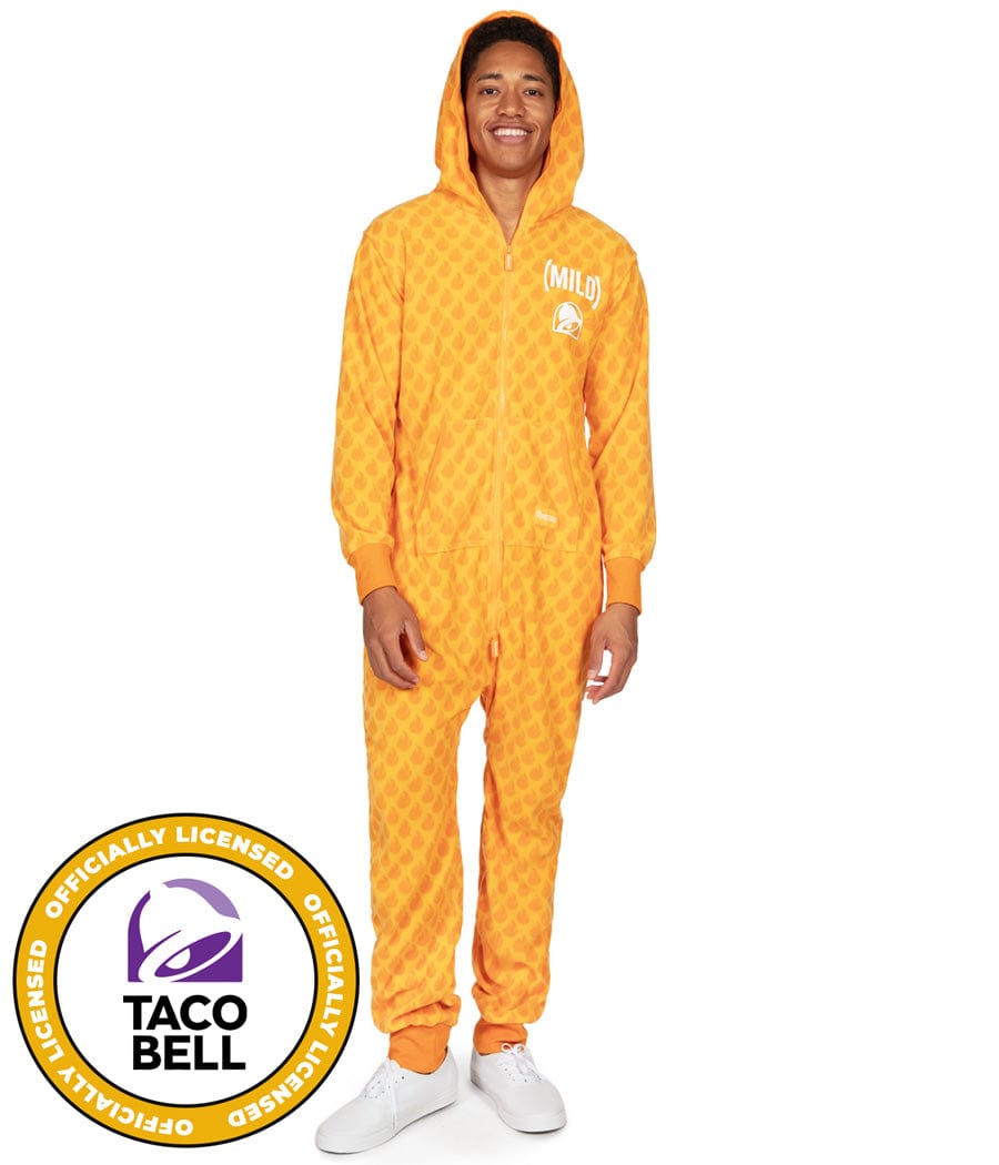 Men s Taco Bell Mighty Mild Sauce Jumpsuit