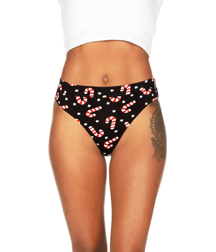 Witches and Candy Womens Thong Underwear