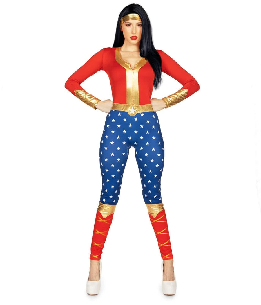 Women's Wonder Woman Catsuit Costume