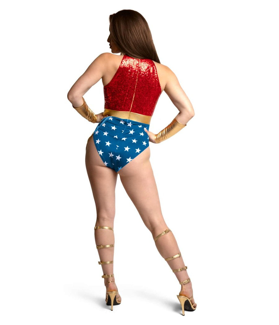 Wonder woman discount one piece pajamas