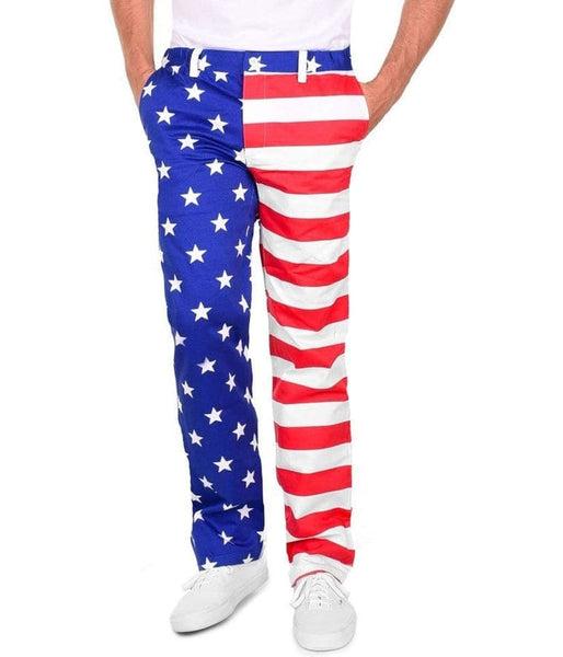 14+ American Flag Golf Pants