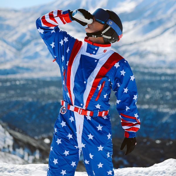  Tipsy Elves American Flag Jumpsuit (XS): Clothing