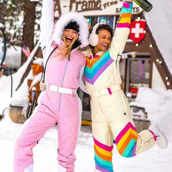 Tipsy Elves Retro Snow Suits for Men - Loud Men's Ski Suits - Warm One  Piece for Winter
