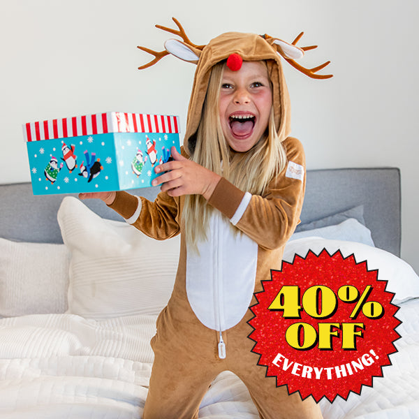 shop christmas jumpsuits - girl's rudolph jumpsuit