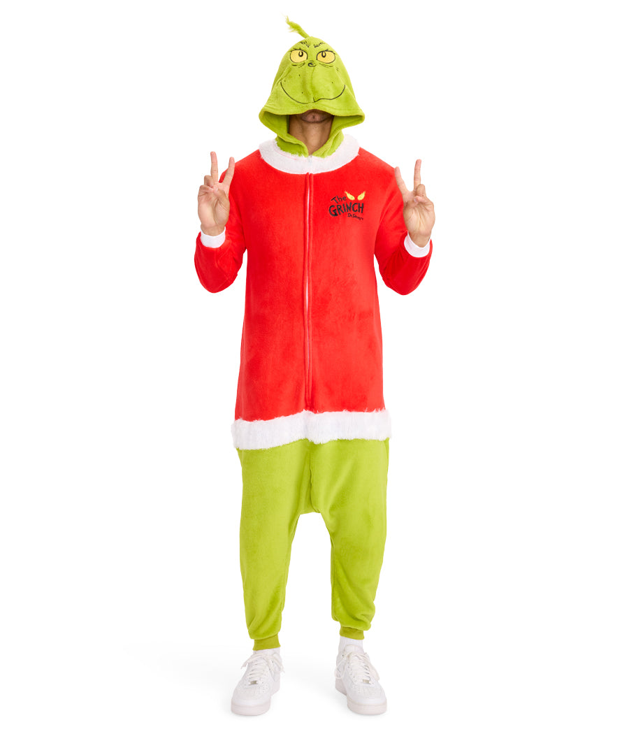 Men's Santa Grinch Jumpsuit