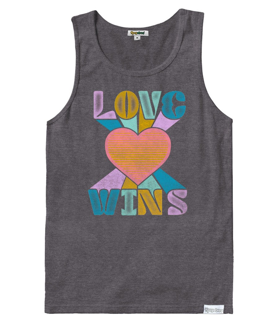 Retro Love Wins Tank Top Pride Outfits Tipsy Elves