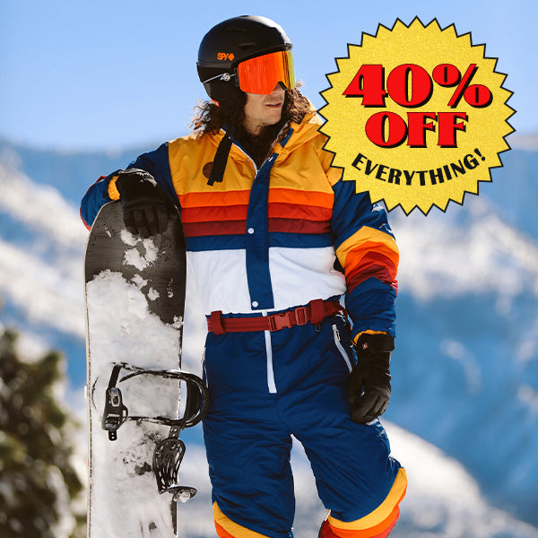 shop men's snow suits - men's vintage free style snow suit