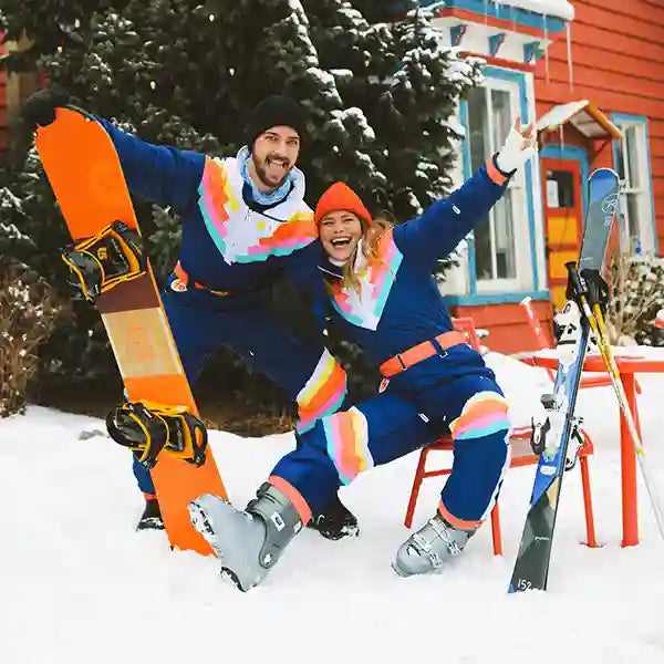 shop snow suits - mens and women's santa fe shredder snow suits 