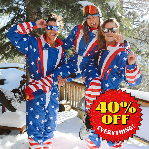 shop ski and snow suits - men's and women's americana snow suits