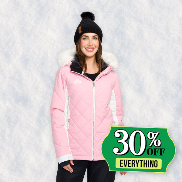 shop 30% off snow jackets