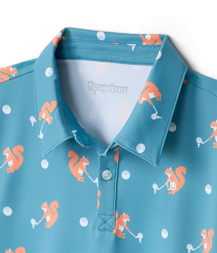 Girl's Squirrel! Golf Polo