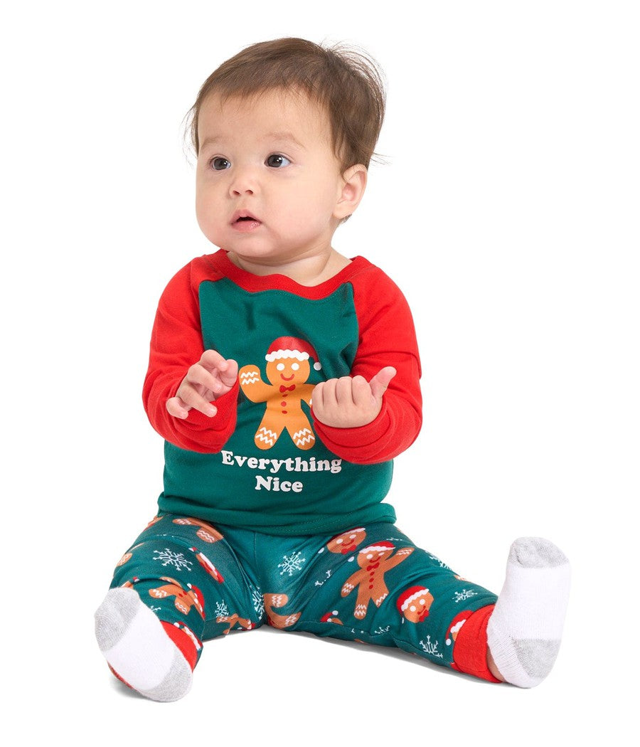 Everything Nice Pajama Set: Baby Girl's Christmas Outfits | Tipsy Elves