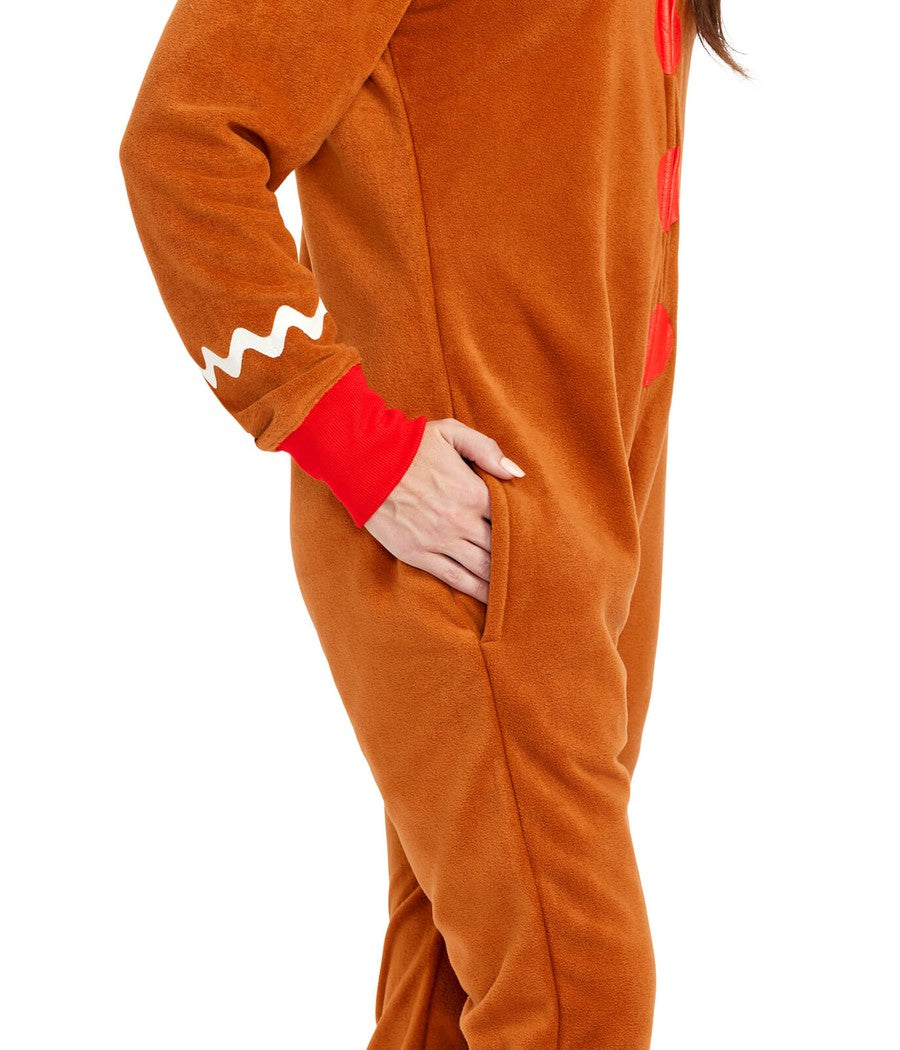 Gingerbread man pajamas womens hot sale