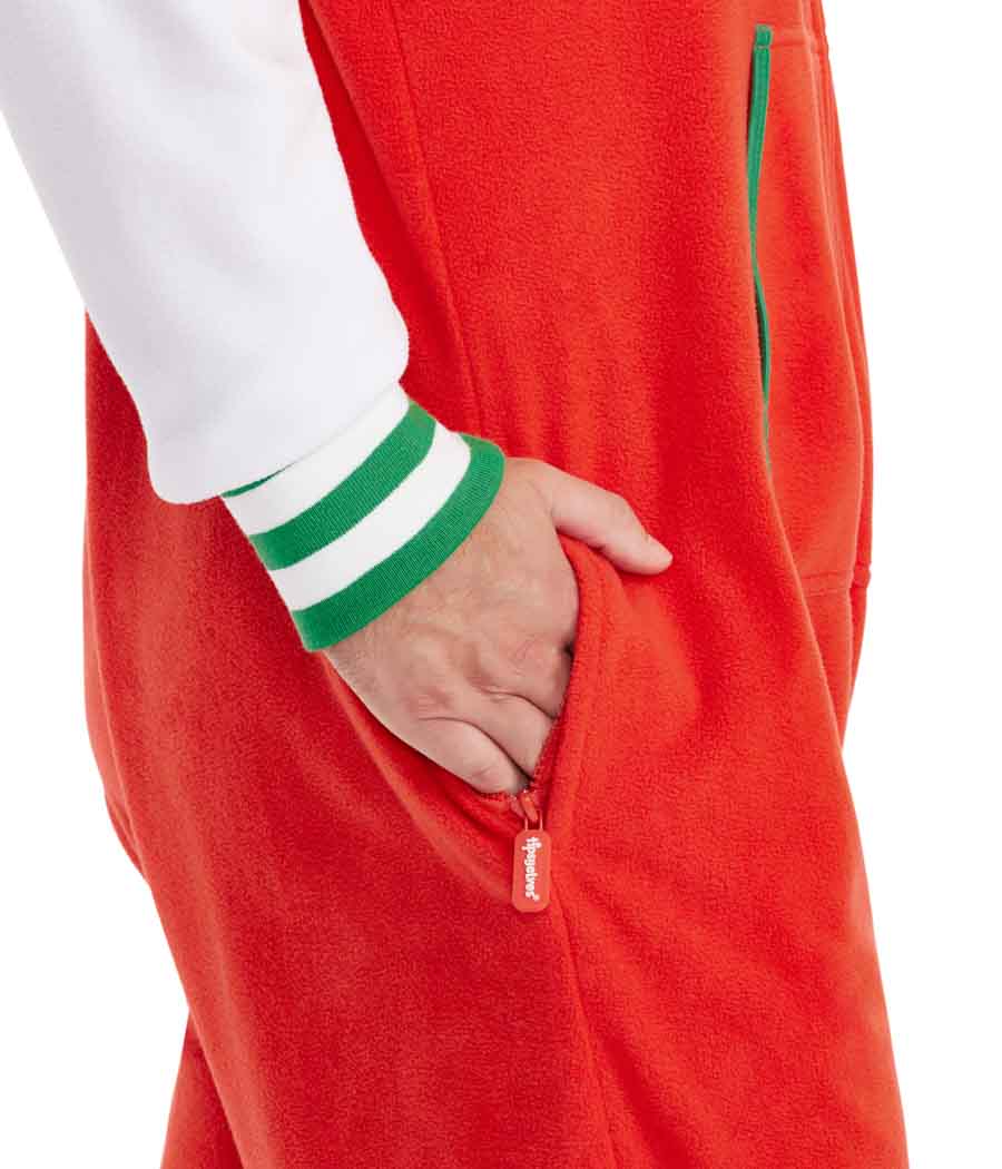 Men's Sporty Santa Jumpsuit