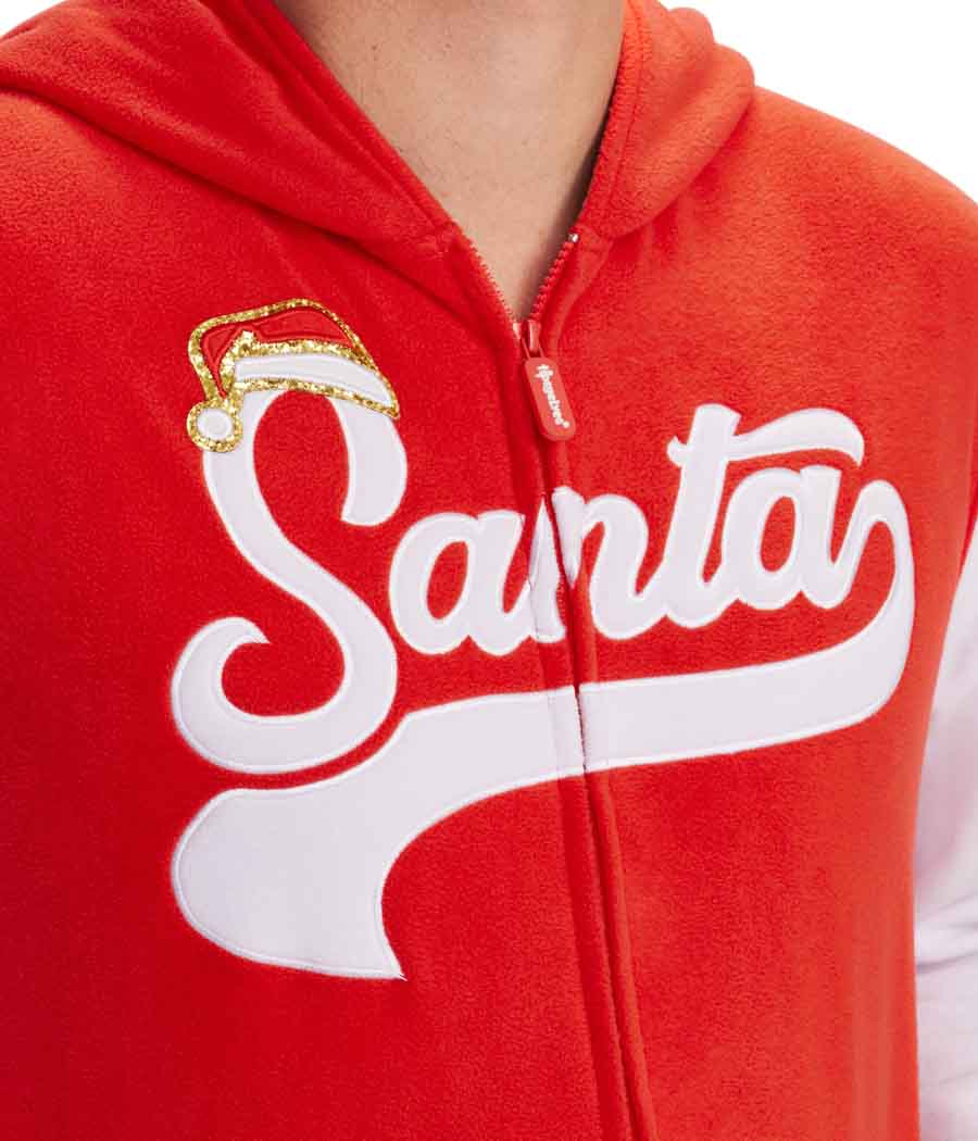 Men's Sporty Santa Jumpsuit