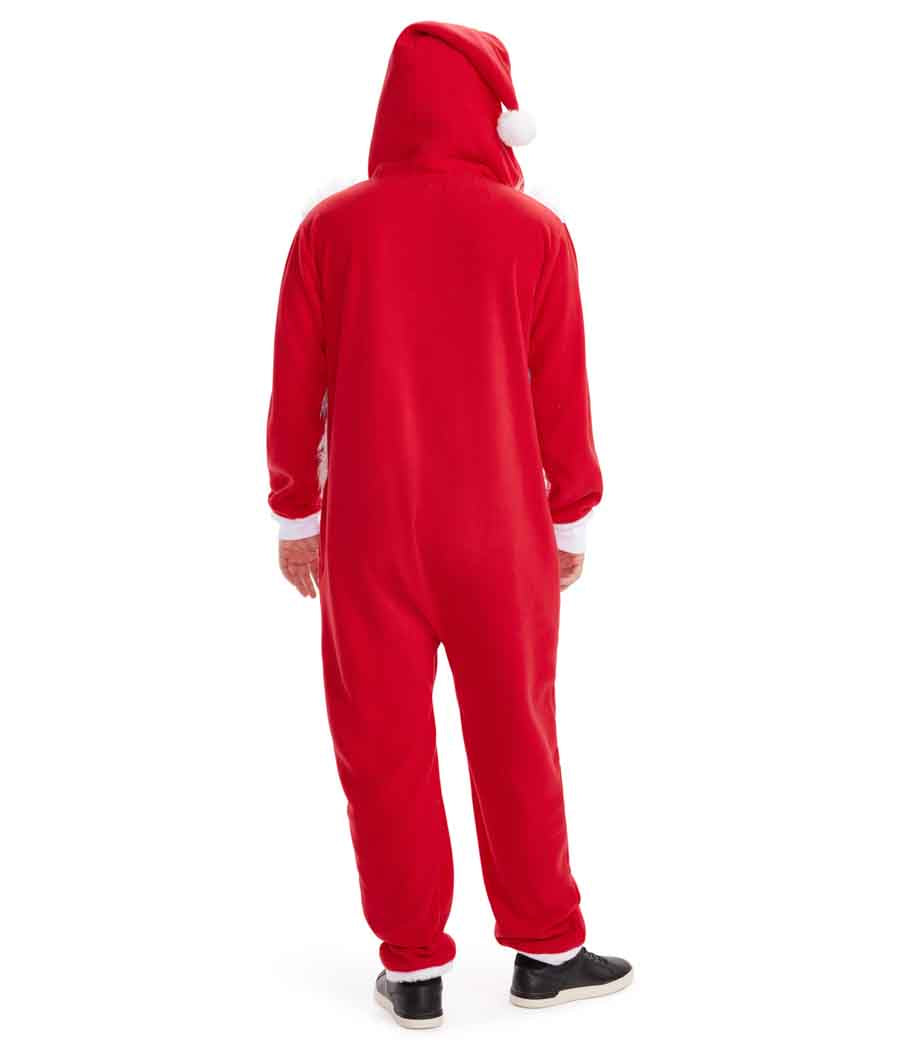 Men's Santa's Close Up Jumpsuit Image 2