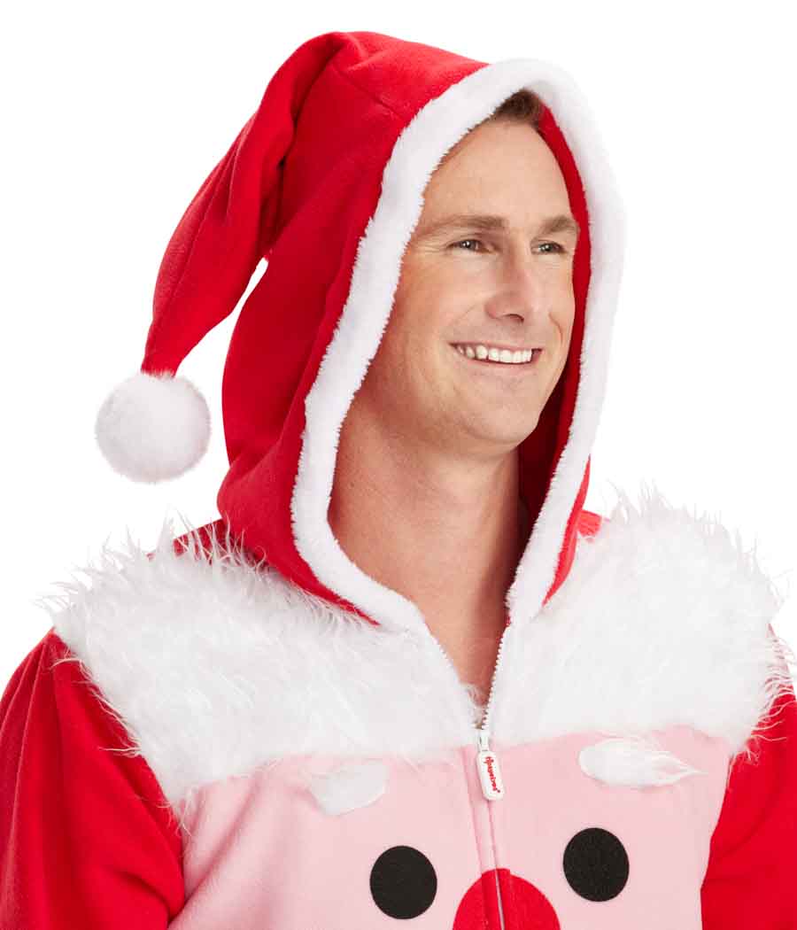 Men's Santa's Close Up Jumpsuit