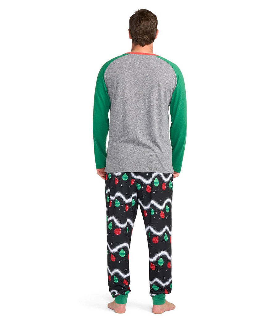 Mens pajama set discount christmas