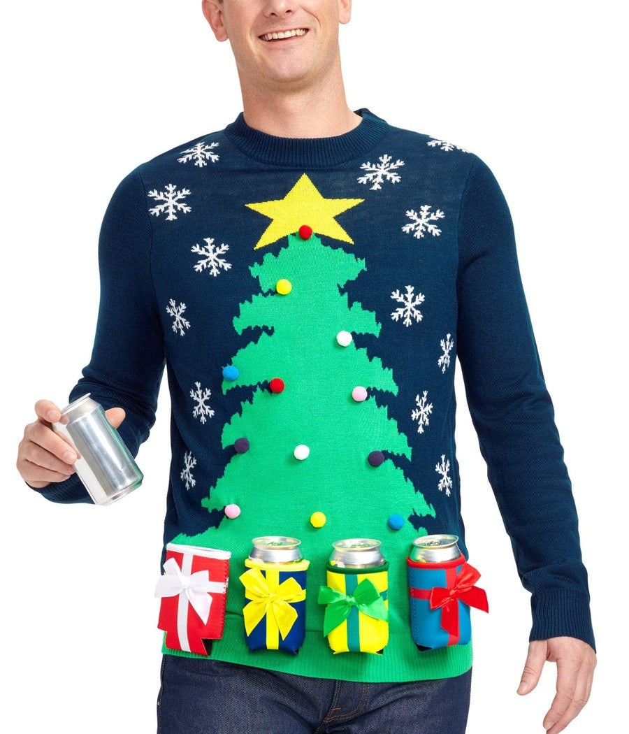 Tstars Mens Ugly Christmas Sweater Merry Fishmas Fishing Christmas Gift  Funny Humor Holiday Shirts Xmas Party Christmas Gifts for Him Sweatshirt  Ugly