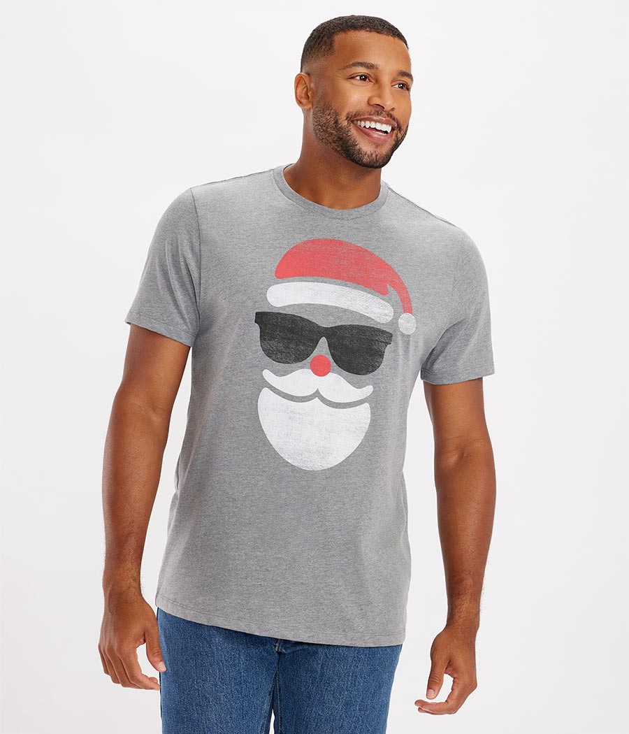 Men's Shady Santa Tee