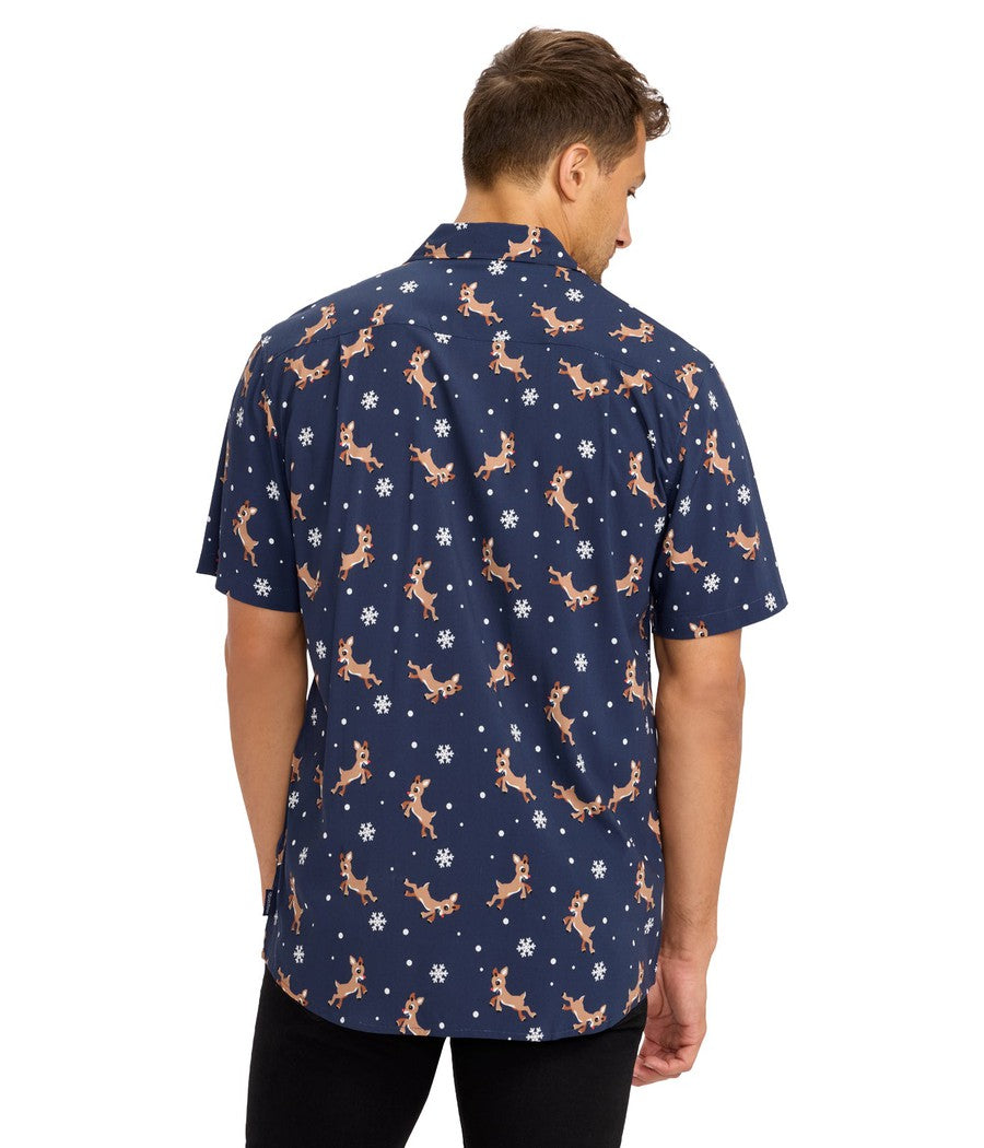 Men's Rudolph Button Down Shirt Image 2