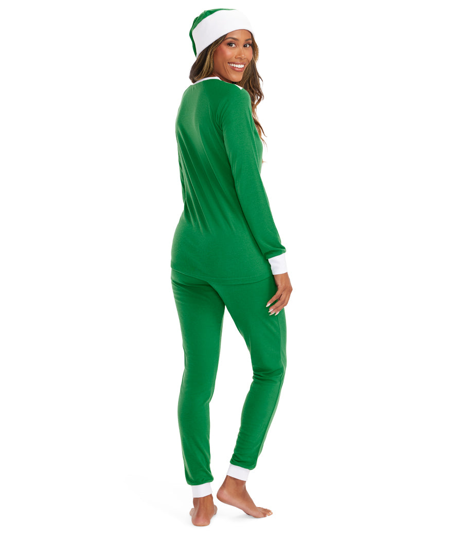 Women's Elf Pajama Set Image 2