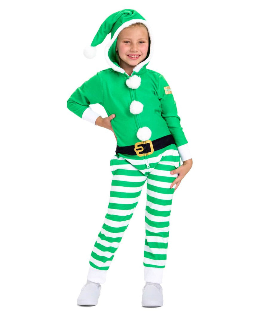 Elf Jumpsuit: Girl's Christmas Outfits | Tipsy Elves