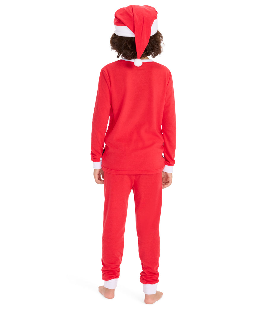 Boy's Santa Pajama Set Image 2