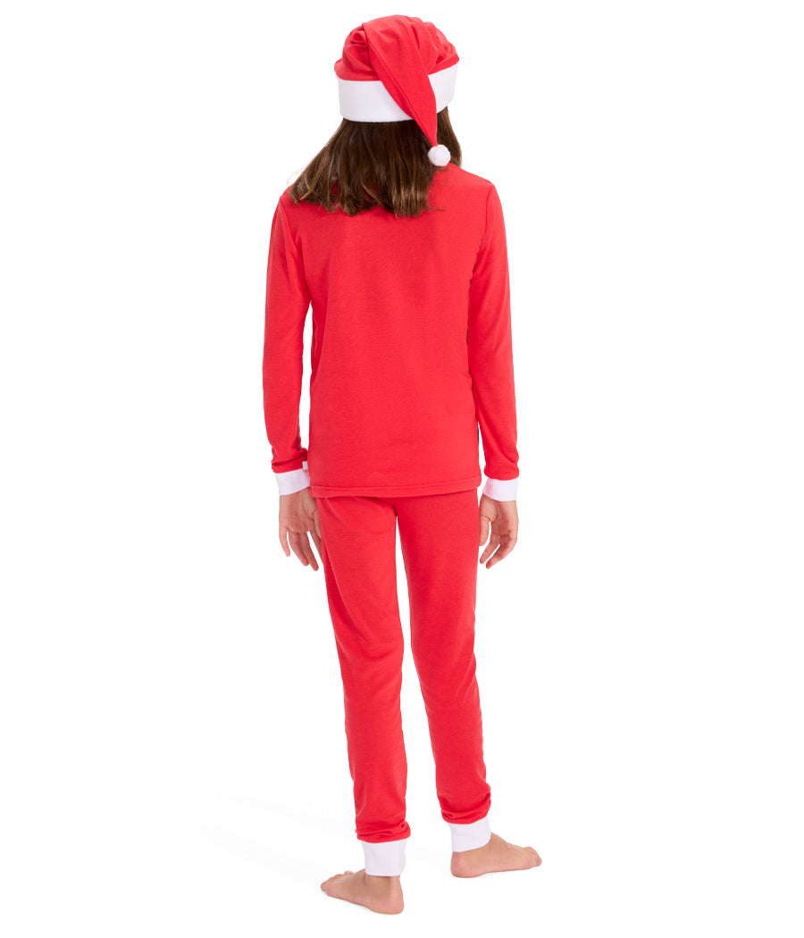 Girl's Santa Pajama Set