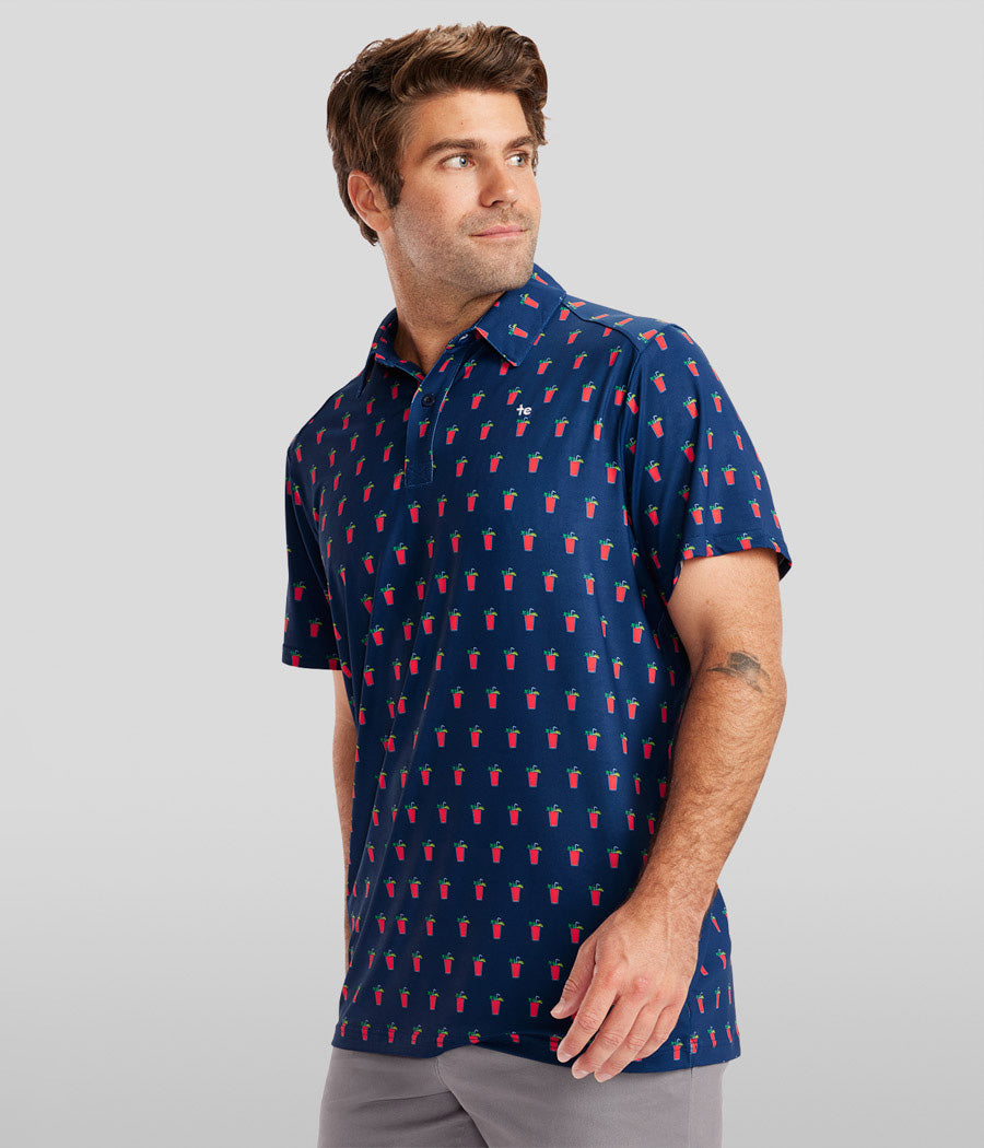 Men's Bloody Mary Disc Golf Polo