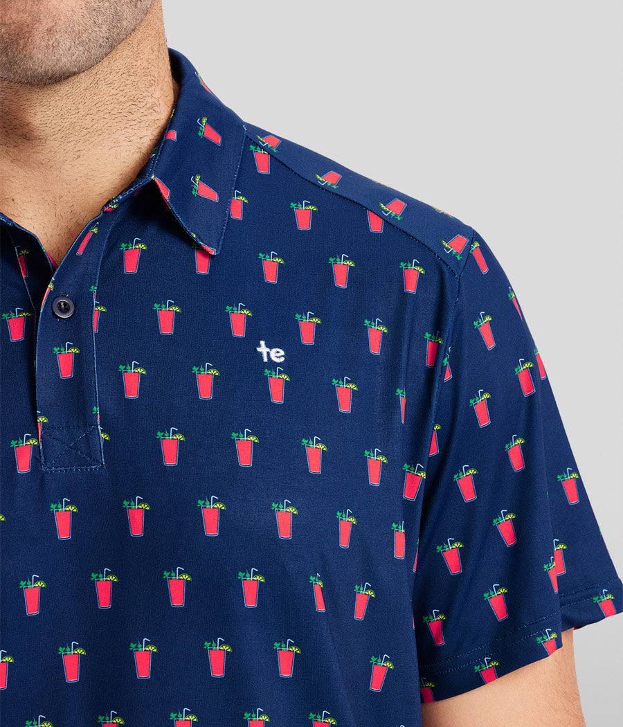 Men's Bloody Mary Disc Golf Polo