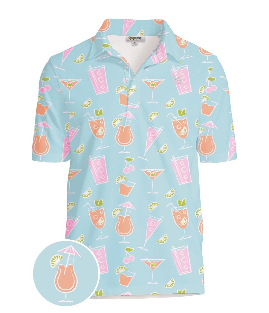 Cocktail Caddy Pickleball Shirt: Men's Evergreen Outfits | Tipsy Elves