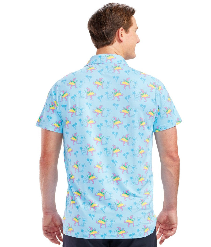 Men's Tacosaurus Disc Golf Polo