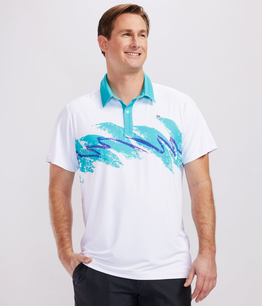 Men's Rip 'N Sip Disc Golf Polo Image 2