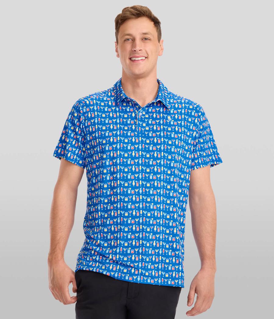 Men's Highballer Golf Polo Image 2