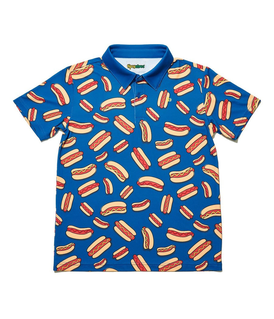 Hot Dog Golf Polo: Boy's Golf Outfits | Tipsy Elves