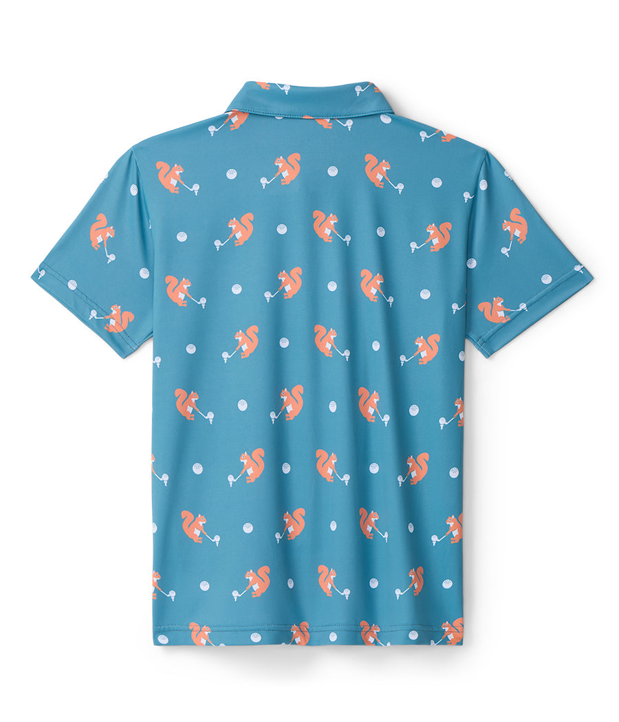 Boy's Squirrel! Golf Polo