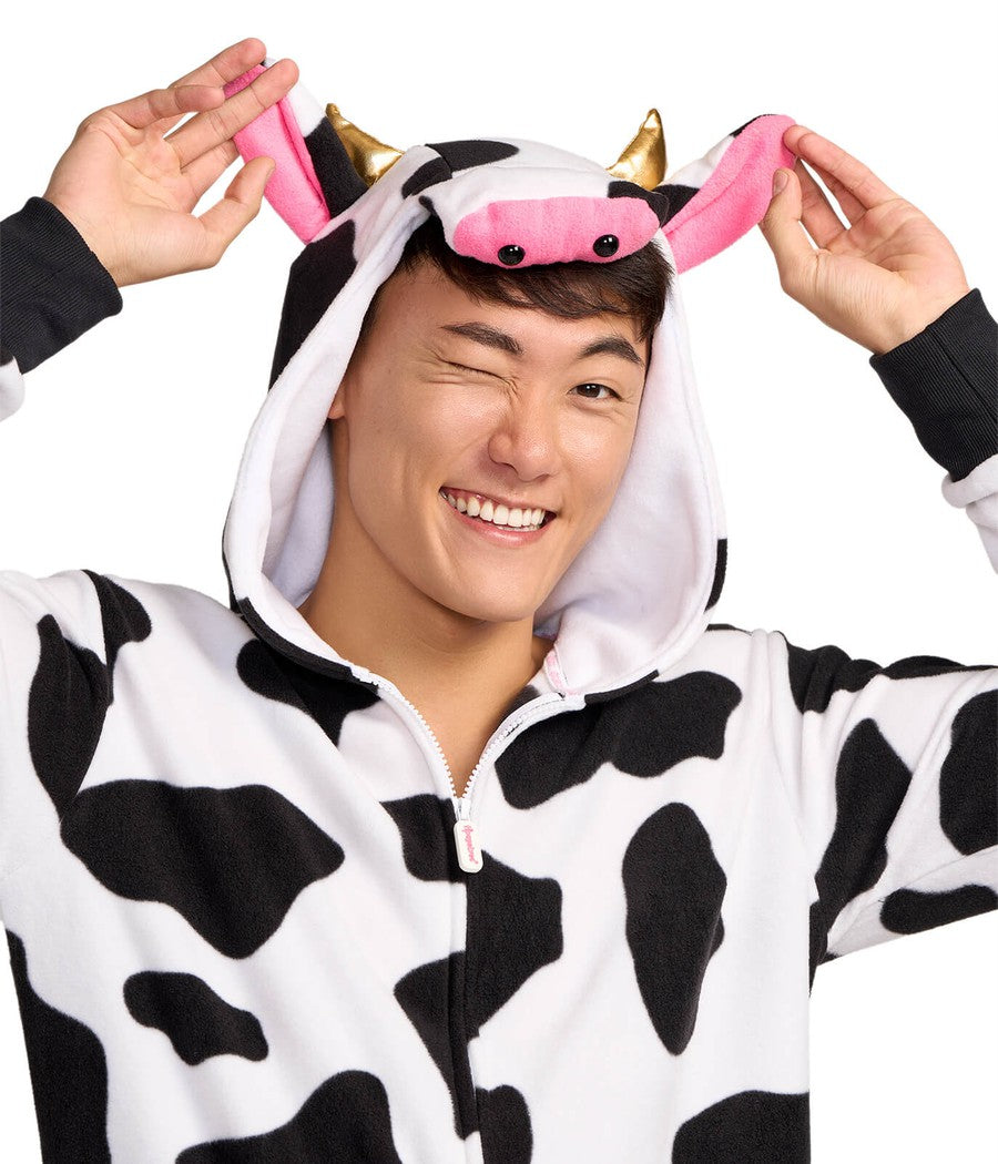 Mens cow online onesie