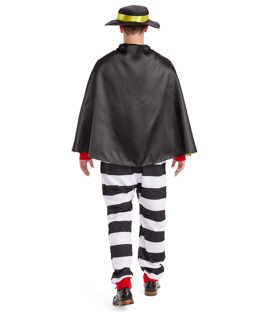 Men's Hamburger Thief Costume Image 2