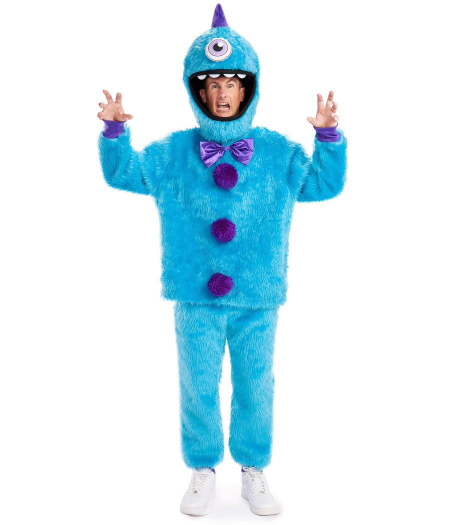 Men's Blue Monster Costume