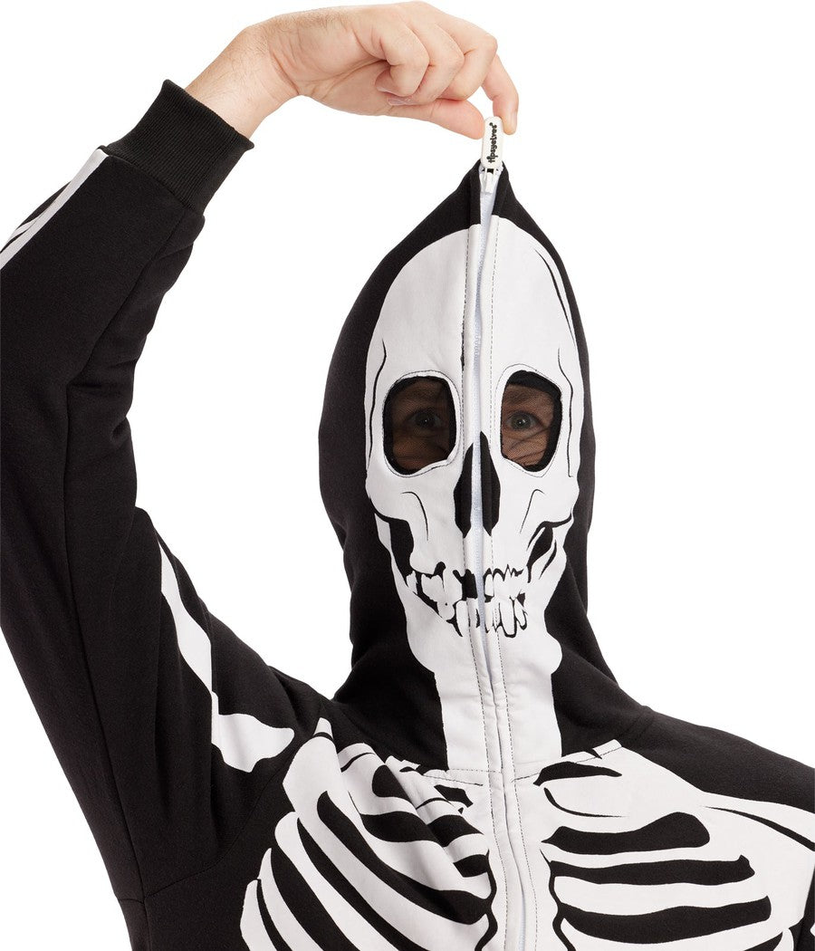 Skeleton in hoodie online