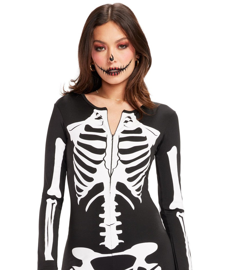 Skeleton Bodysuit Costume Image 4