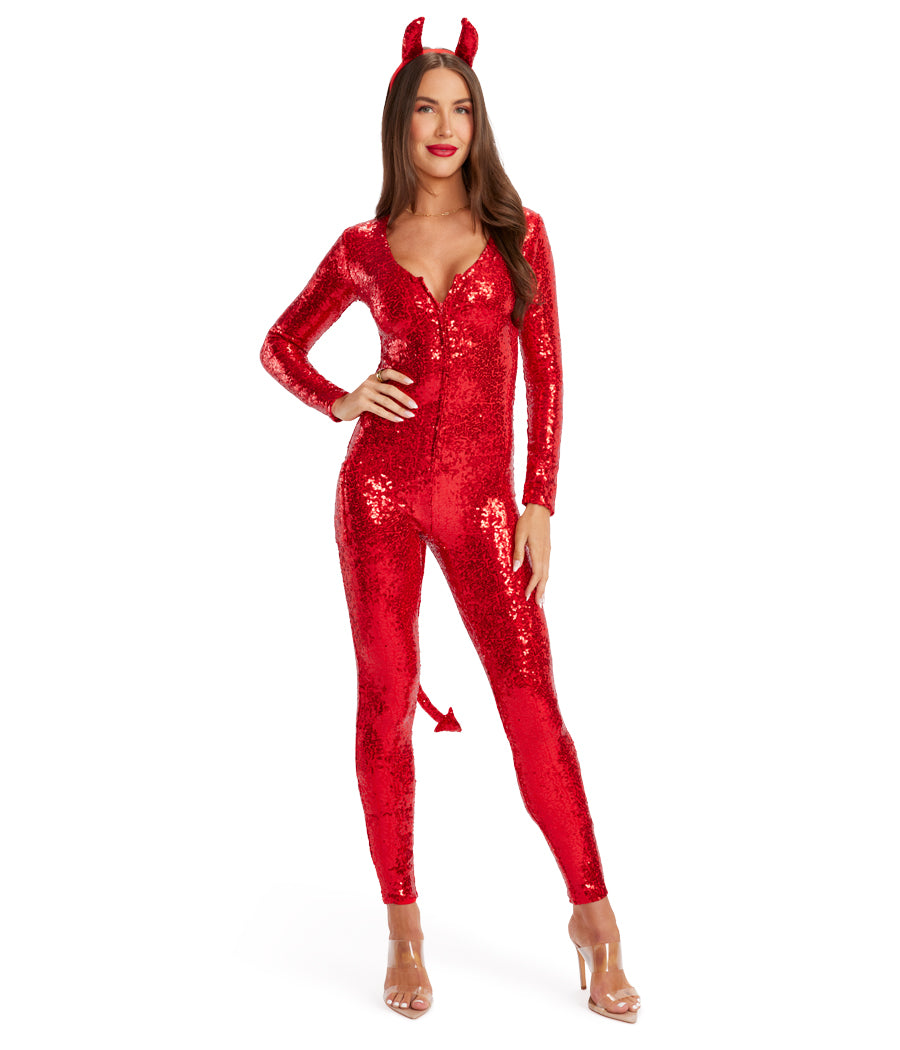 Sequin Devil Costume